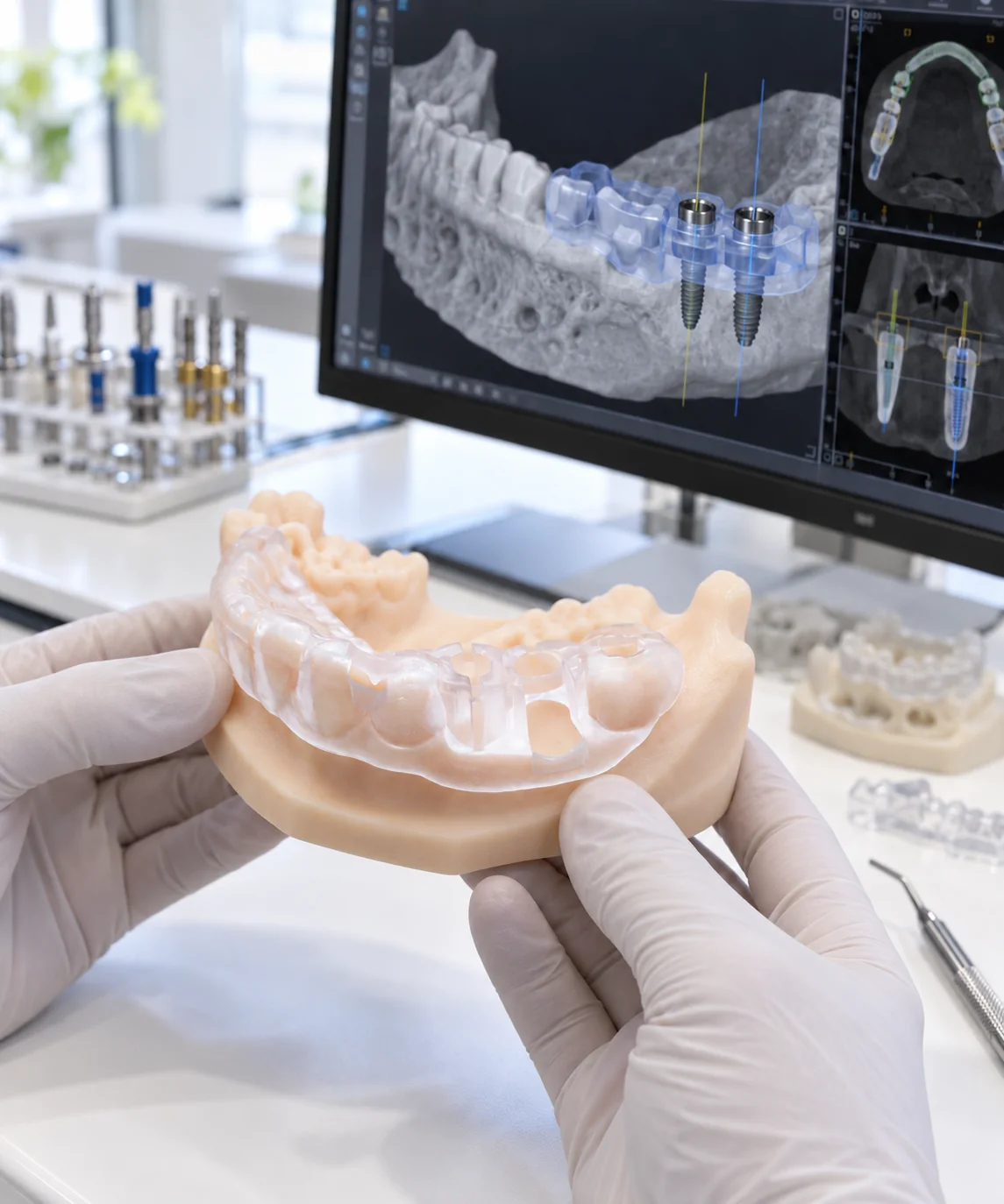 Digital implant CAD design workflow