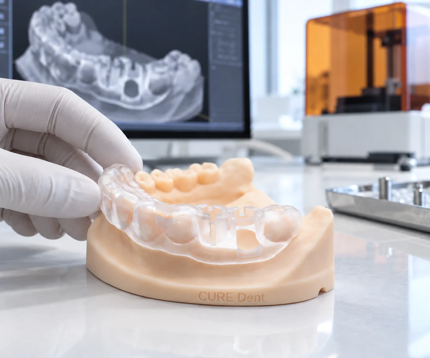 Implant surgical guide manufacturing