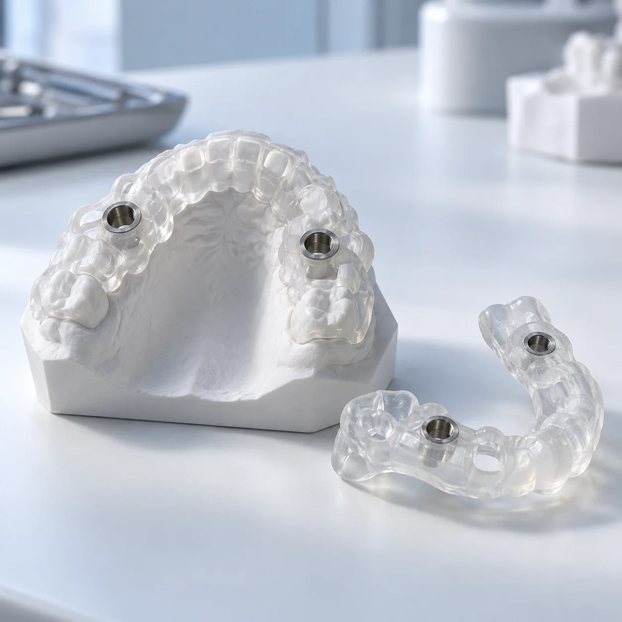 Curedent digital dental surgical guide